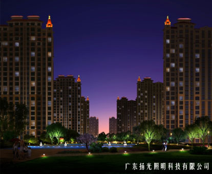 中南世紀(jì)城花園照明設(shè)計效果圖