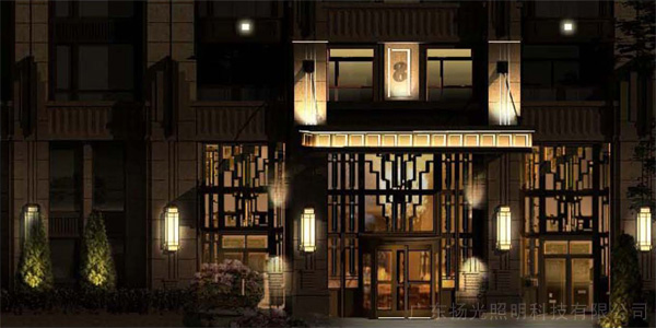 裙樓照明設計效果圖