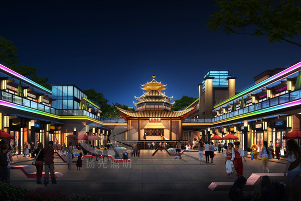 望梅臺景觀照明設計效果圖