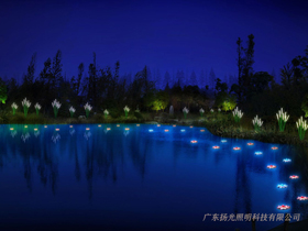 南通陳氏花園夜景照明設(shè)計(jì)