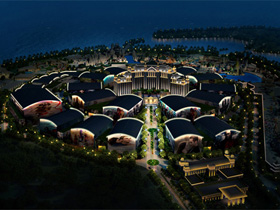 海南?；◢u影視基地戶(hù)外照明工程