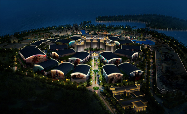 海南?；◢u影視基地戶外照明工程